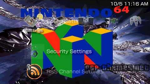 PSP Theme n64 2.0 PSP-Themes.NET