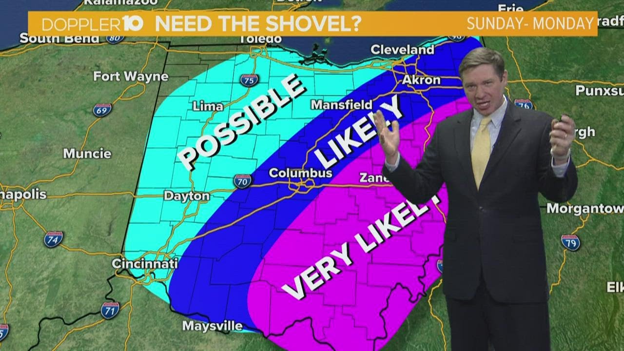 Columbus, Ohio weather forecast Jan 14, 2022 YouTube