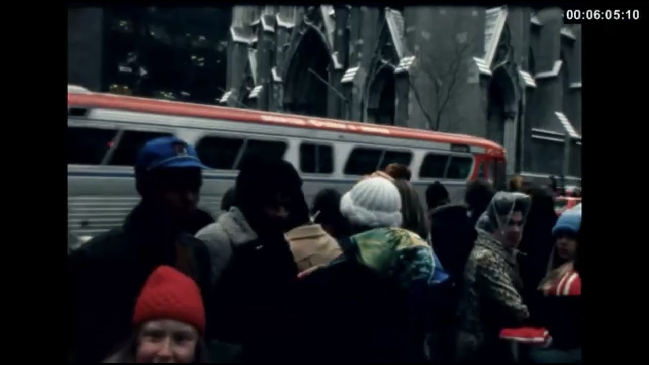 1970 New York City and Times Square
