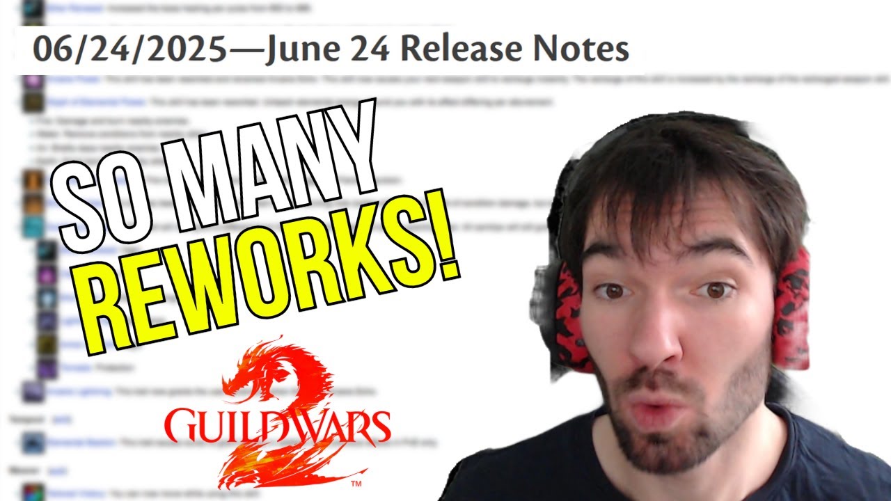 The Best Balance Patch In A YEAR Is OUT! - GW2 Patch Analysis