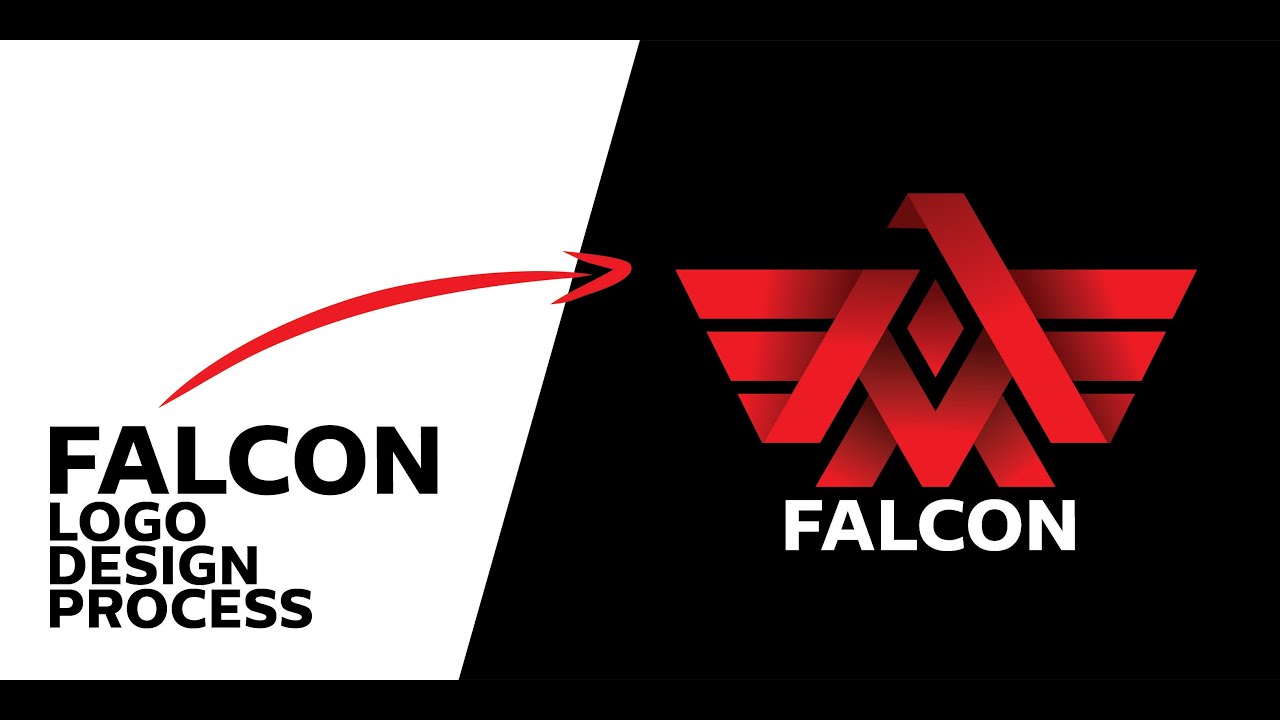 Falcon Logo Design | Ahsan Sabri - Coreldraw