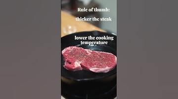 How To Cook a Perfect Medium Rare Steak | #shorts