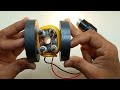 Powerful free energy generator 240V, amazing electricity from a spark plug, Big copper Pipe Magnet