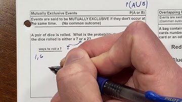 Mutually Exclusive and Overlapping Events