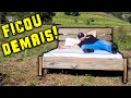 Construí uma cama do ZERO! - Fundo de Garagem