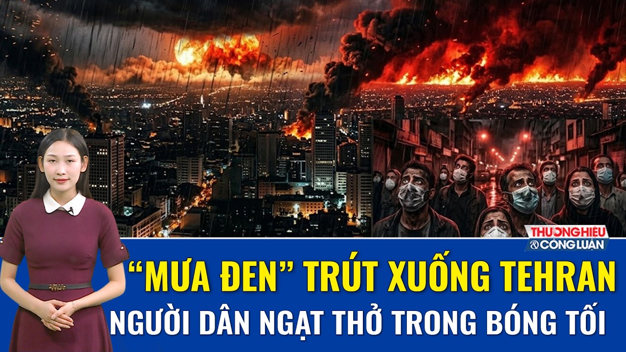 Thời sự Quốc tế tối 10/03: Israel đánh sập kho nhiên liệu, Tehran hứng chịu “cơn mưa đen” tử thần