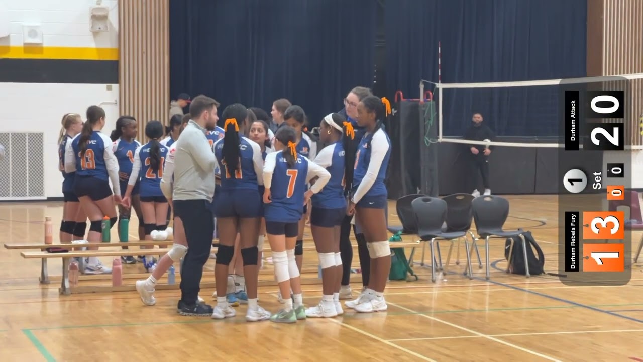 Durham Rebels Fury vs Durham Attack | 6v6 Girls Bugarski Cup | Ontario Volleyball