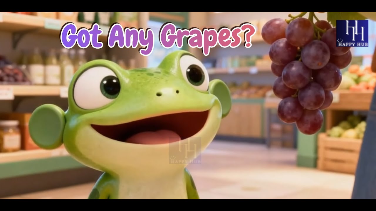 Есть виноград? 🐸🍇 | Забавная история про лягушку для детей