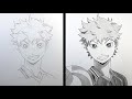 How to Draw HINATA SHOUYO [Haikyuu] - Step by step