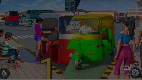 Tuk Tuk Auto Rickshaw Game#1 -tuk tuk rickshaw 3d stunt auto stunt games 2021(android gameplay)