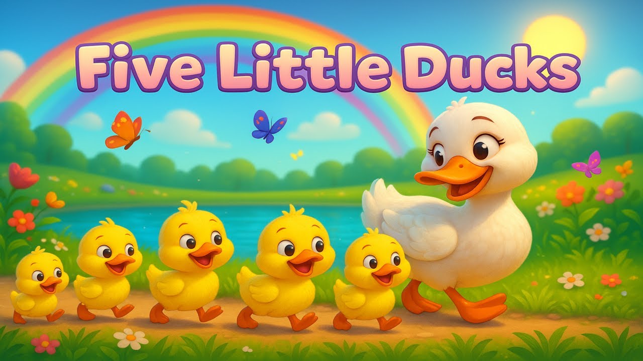 Five Little Ducks | Baby Songs – Clean Up Time & Counting