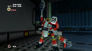 SA2: E-102 Gamma over Eggman (by Shadowth117)