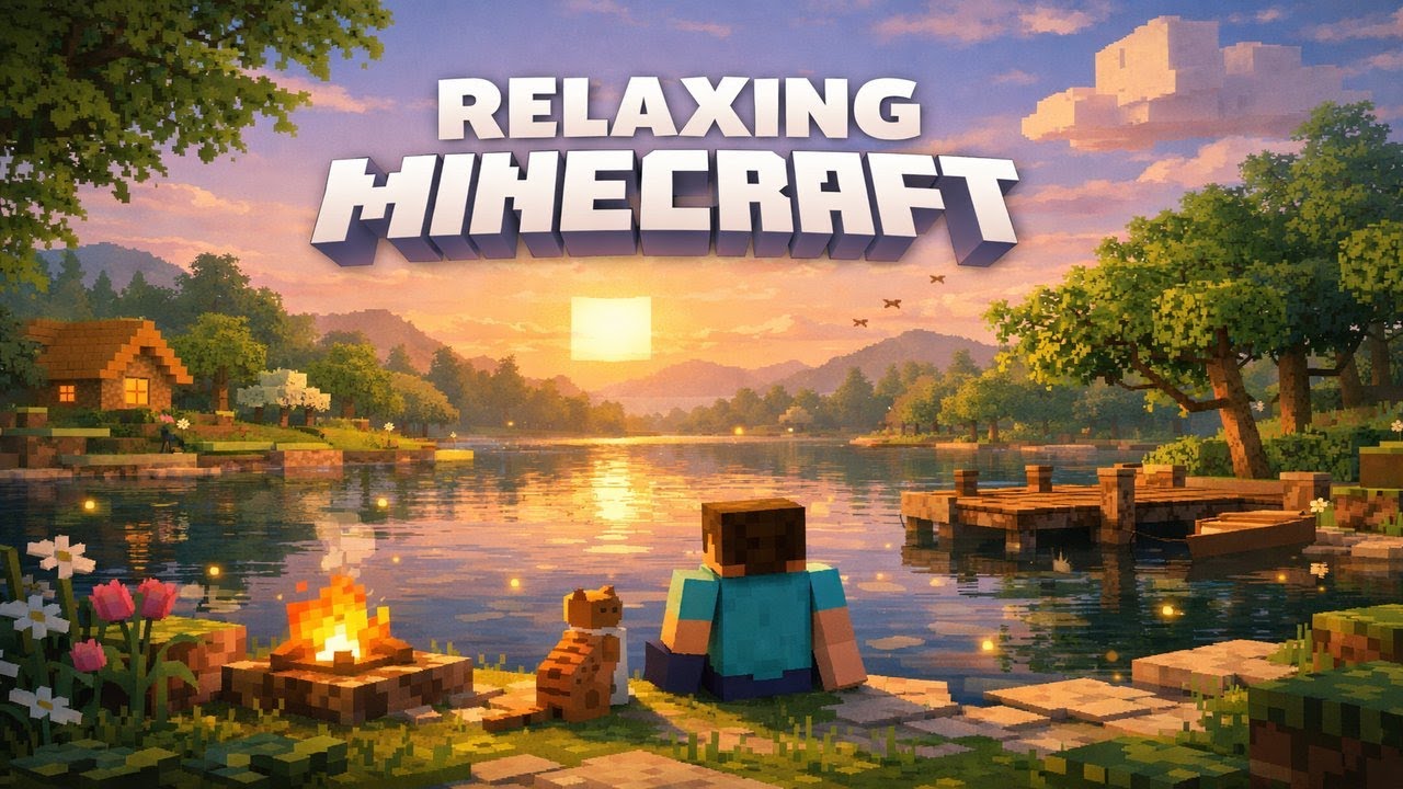 Last Seen Online 11 YEARS AGO... (CALM MINECRAFT MUSIC, FIRE & RAIN)