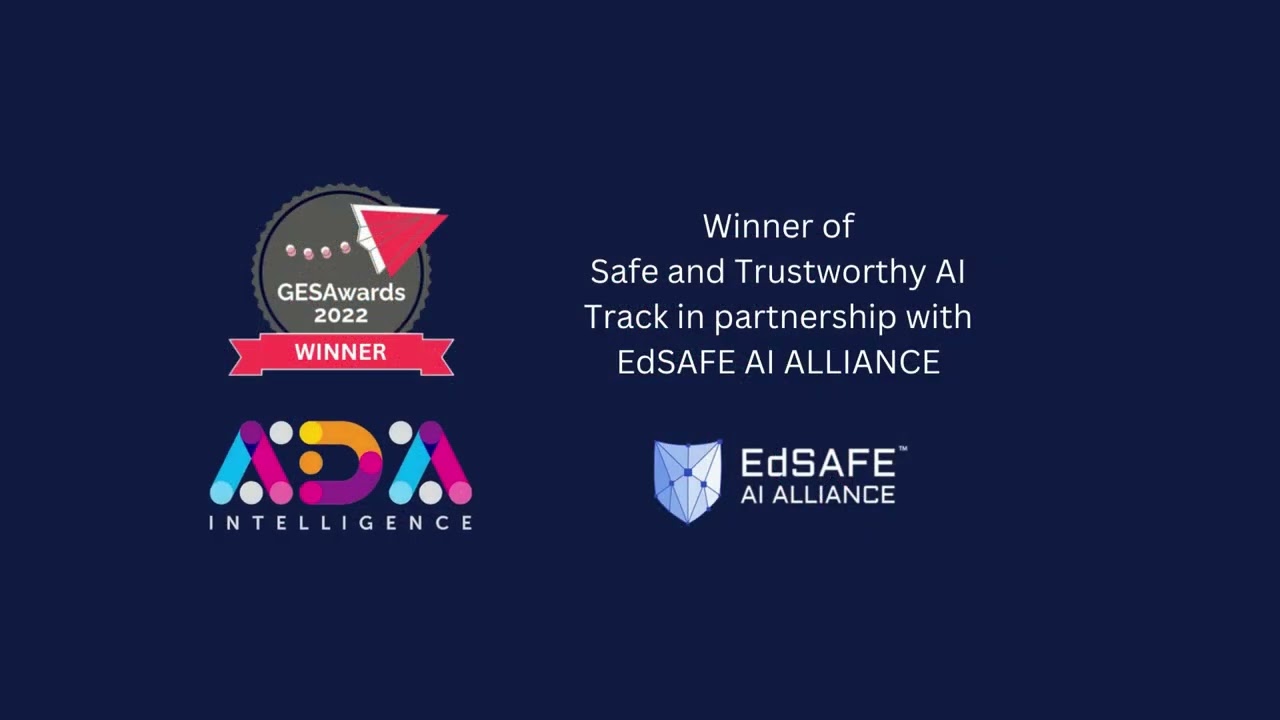 Winner of Safe and Trustworthy AI - EdSAFE AI ALLIANCE - GESAwards