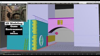 3D Modeling in 3dsmax I How to Model Game Environment ( Part 3)