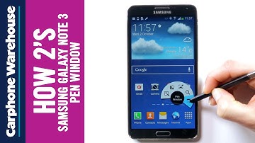SAMSUNG GALAXY NOTE 3 - HOW 2 PEN WINDOW