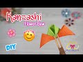 FLOR KANZASHI PASO A PASO / KANZASHI FLOWER / Laço Flor Kanzashi/ / PETALO TRIPLE #kanzashi #liston