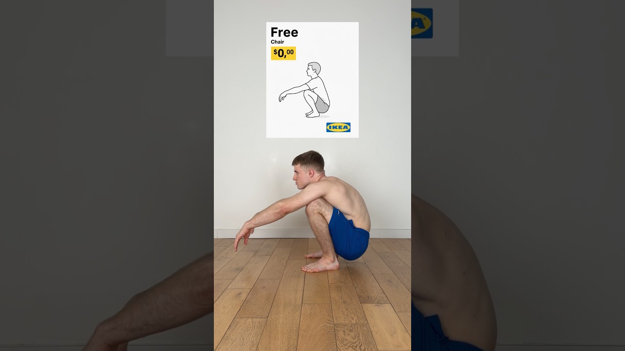 Who needs IKEA when your body can do it all ? #yoga #flexibility #stretching #mobility #challenge