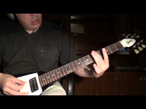 Evil Riff on Electric Guitar (Very Easy)
