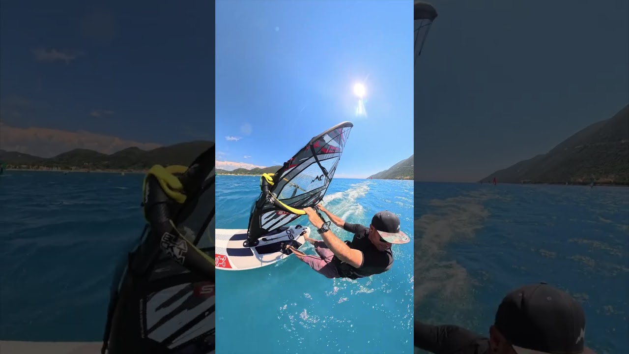 The setup behind every video.FlyMount + Insta360.#shorts #windsurf #insta360 #flymount #gear
