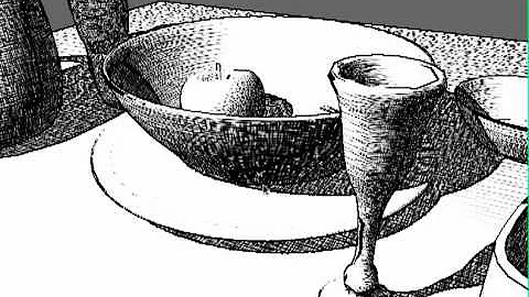 Non-Photorealistic Rendering - Real-Time Hatching GLSL