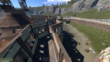 Online raid defence 1v3, Rust Console edition