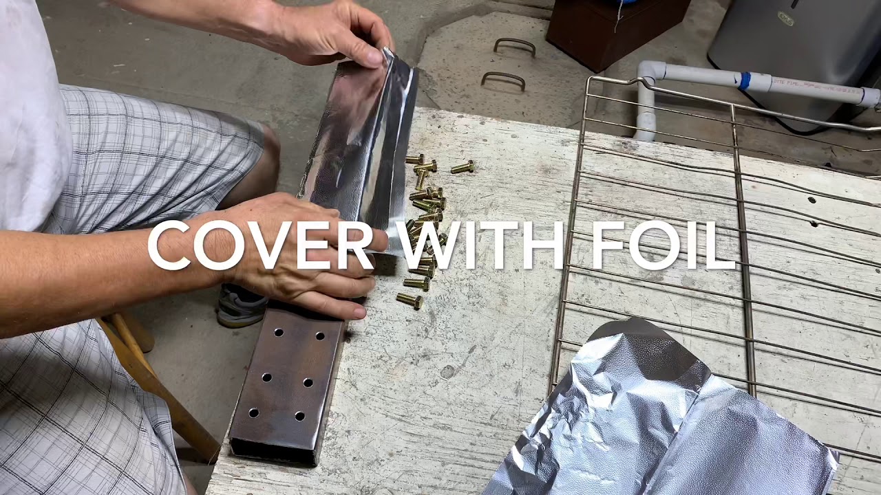 How to powder coat bolts YouTube