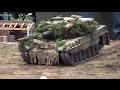 Modellbaumesse Leipzig 2014 ♦ Bundeswehr Panzer Leopard RC Tanks ♦ Modell Hobby Spiel Modellbau