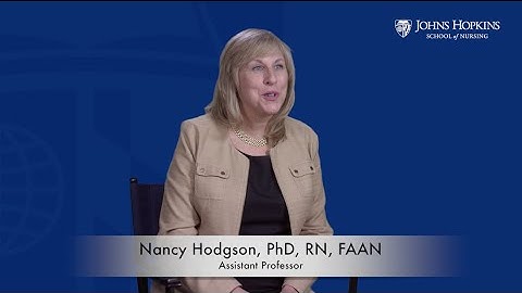 Campaign for Cures: Nancy Hodgson, Biobehavioral Intervention Research