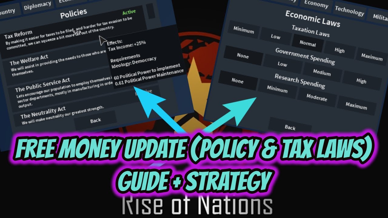 economic update guide and tips roblox rise of nations 1 youtube