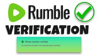 How to Verify Your Rumble Account to Get Monetized for Free   No 4k Watch Hours, No 1K Subcribers