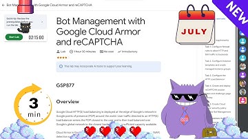 Bot Management with Google Cloud Armor and reCAPTCHA | #2025 | #GSP877 |#qwiklabs |Solution