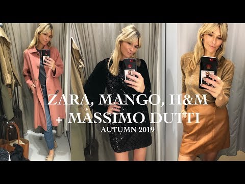 ZARA, MANGO, H&M, MASSIMO DUTTI | SHOP WITH ME AUTUMN 2019