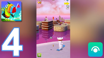 Golf Island - Gameplay Walkthrough Part 4 - Ice Cream Isles: Gateaux Galore (iOS, Android)