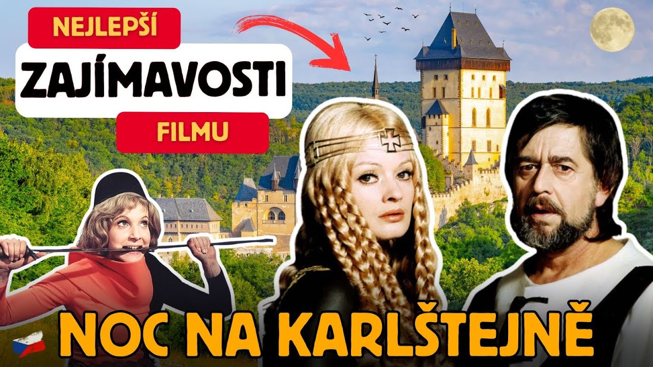 ZAJÍMAVOSTI filmu NOC NA KARLŠTEJNĚ | Jak s filmem souvisí Tři oříšky pro Popelku a Křivoklát?🎬