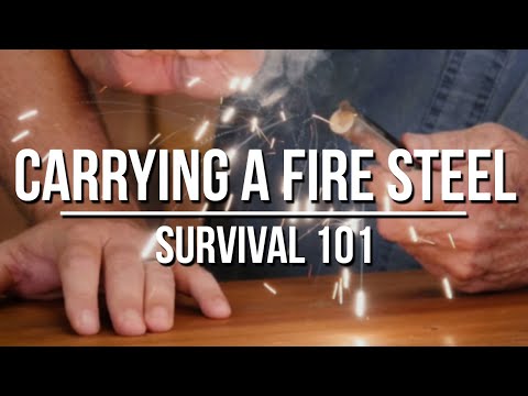 Carrying a Fire Steel