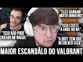 FOI EXPOSTO O MAIOR ESCANDÂLO DA HISTORIA DO VALORANT! COREANO E TIXINHA OPINAM SOBRE ESSA ASSUNTO!