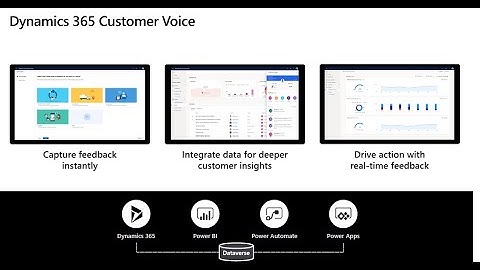 POWER PLATFORM apps P12 Customer Voice