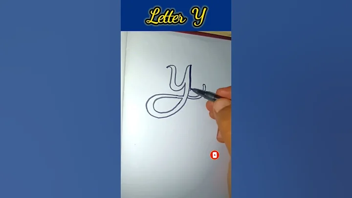 Cursive Letter Y ✍️ | Beautiful Handwriting | Calligraphy | #shorts #viral #short
