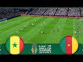 Sénégal vs Cameroun | Coupe d&#39;Afrique / CAN 2024 | Watch Along &amp; Pes 21 Gameplay