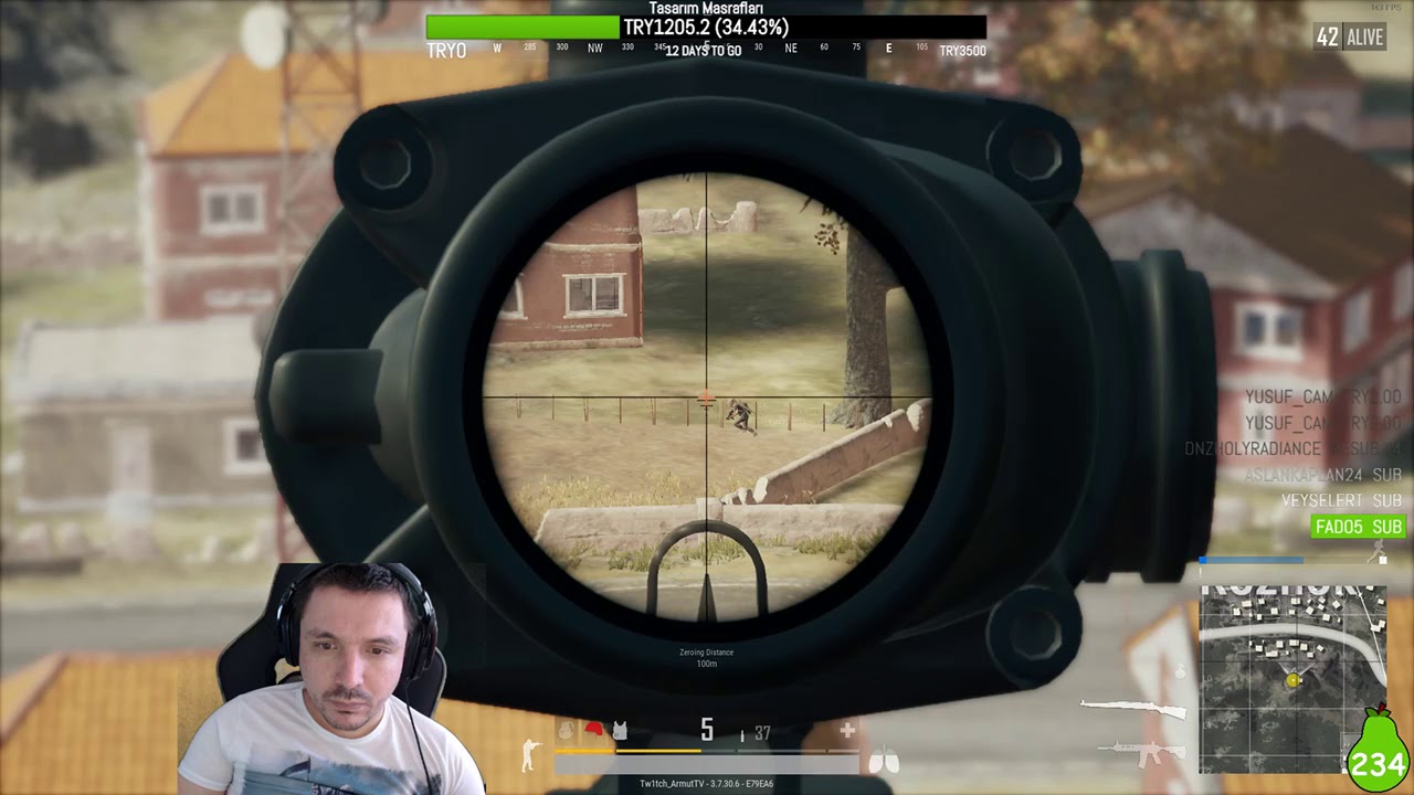 PUBG EU SOLO FPP /Günün Maçı