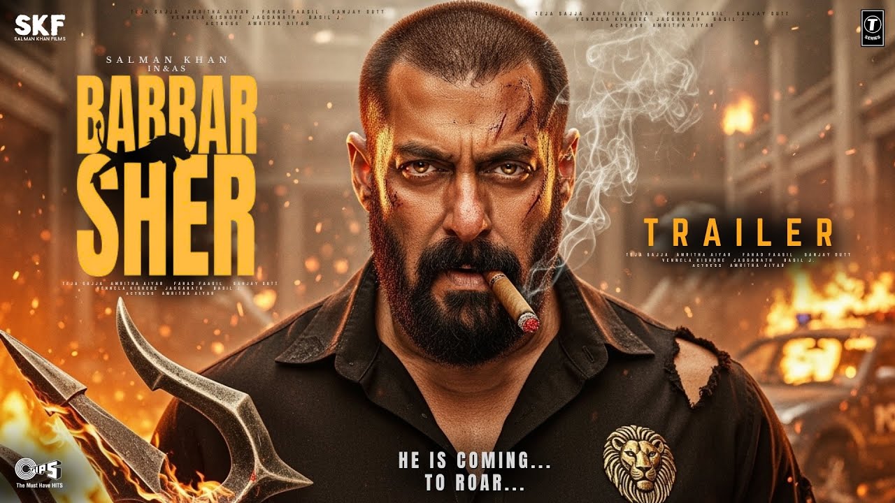 BABBAR SHER - Hindi Trailer | Salman Khan | An Atlee Film | Allu Arjun, Anil Kapoor | New Movie 2025