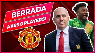 🛑 OMAR BERRADA SET TO SELL 8 PLAYERS!! as andre onana wants to leave man united!