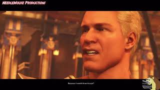 Bruce Wayne Meets Arthur Curry Aquaman Scene Justice League