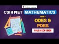 CSIR NET Mathematics Success: Master ODEs & PDEs with These Must-Know PYQs! Unit 3
