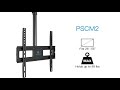 Perlesmith pscm2 ceiling tv mount  level up your home entertainment experience