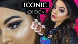 Maroon Smokey Eye Full Face Tutorial using ICONIC LONDON Illuminators | Michelle Alvarez