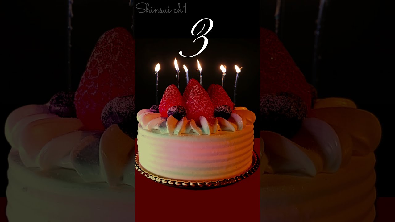 バースデー動画 ♥10B♥ Happy Birthday Video card ♥お誕生日