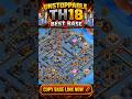 Unstoppable TH18 Best Base anti 3 Star 🔥 Clashofclans 2026 #coc #clashwithbs