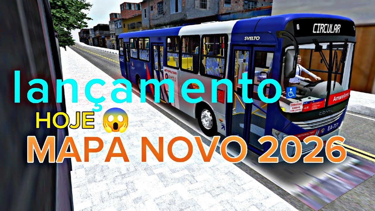 PROTON BUS SIMULATOR/MAPA MOD PAULISTA V1/COMIL SVELTO 2012VW